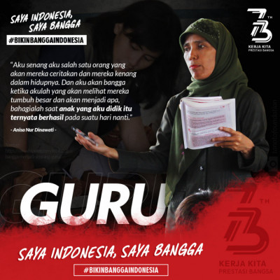 Saya Indonesia, Saya Bangga. Profesi Guru - 20180806